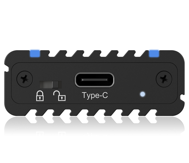 ICY BOX Obudowa do dysku M.2 NVMe (RGB) - 601767 - zdjęcie 5